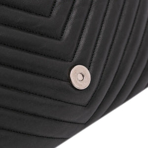 Yves Saint Laurent College Top Handle Bag Large Black