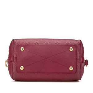 Louis Vuitton Speedy 25 Bandoulière Red Monogram Empreinte