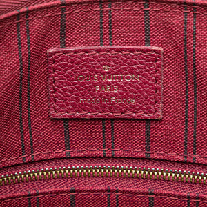 Louis Vuitton Speedy 25 Bandoulière Red Monogram Empreinte