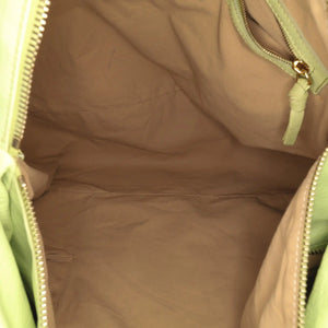 Bottega Veneta Knot Hobo Green Nappa Intrecciato