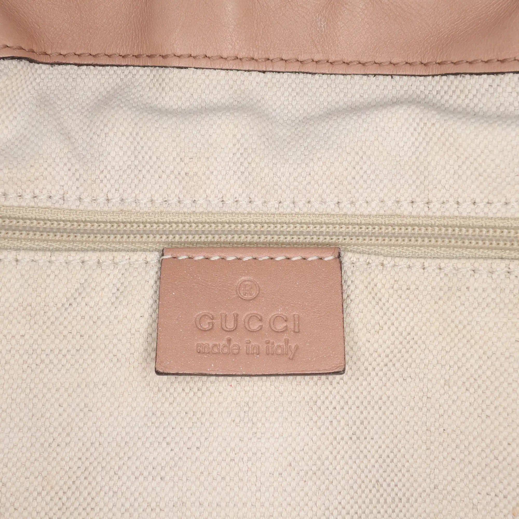 Gucci Sukey Handbag Brown Diamante Canvas