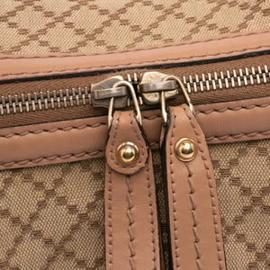 Gucci Sukey Handbag Brown Diamante Canvas