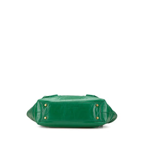 Bottega Veneta Arco Slouch Medium Green Maxi Intrecciato