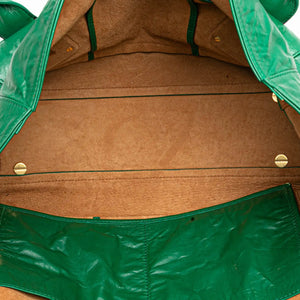 Bottega Veneta Arco Slouch Medium Green Maxi Intrecciato