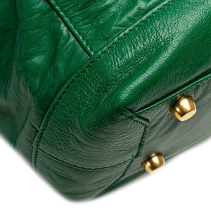 Bottega Veneta Arco Slouch Medium Green Maxi Intrecciato