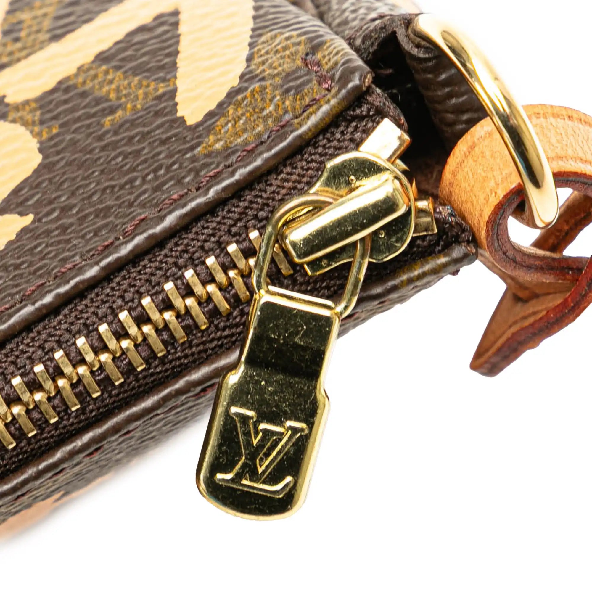 Louis Vuitton x Stephen Sprouse Pochette Accessoires Orange Graffiti Monogram Canvas