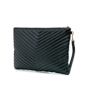 Yves Saint Laurent Monogram Documento detentore nero