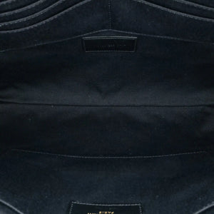Yves Saint Laurent Monogram Documento detentore nero