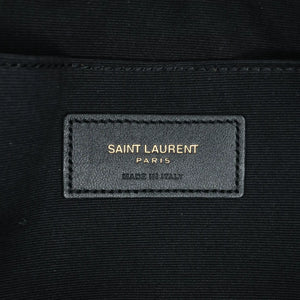 Yves Saint Laurent Monogram Documento detentore nero