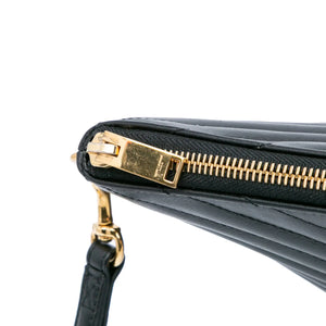 Yves Saint Laurent Monogram Documento detentore nero