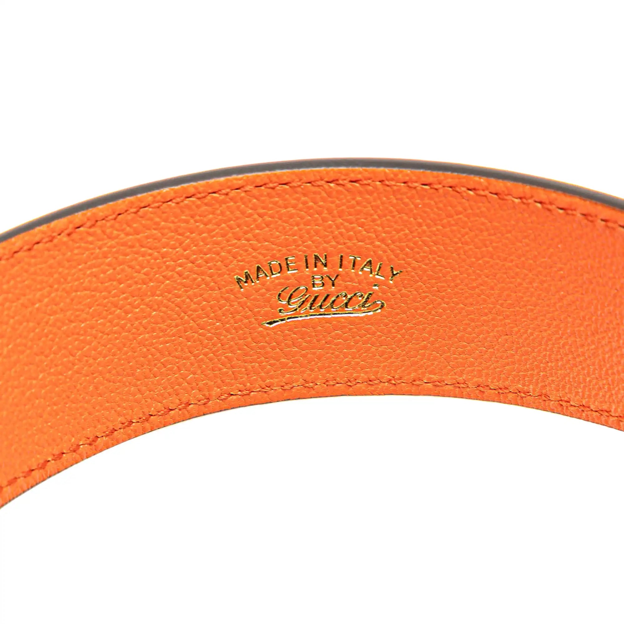 Gucci Aphrodite Mini Orange Leather