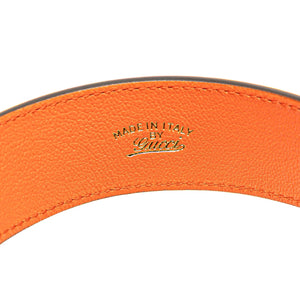 Gucci Aphrodite Mini Orange Leather