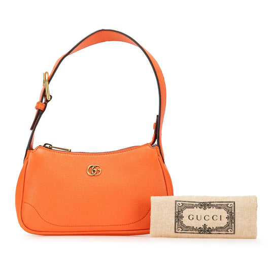 Gucci Aphrodite Mini Cuir Orange