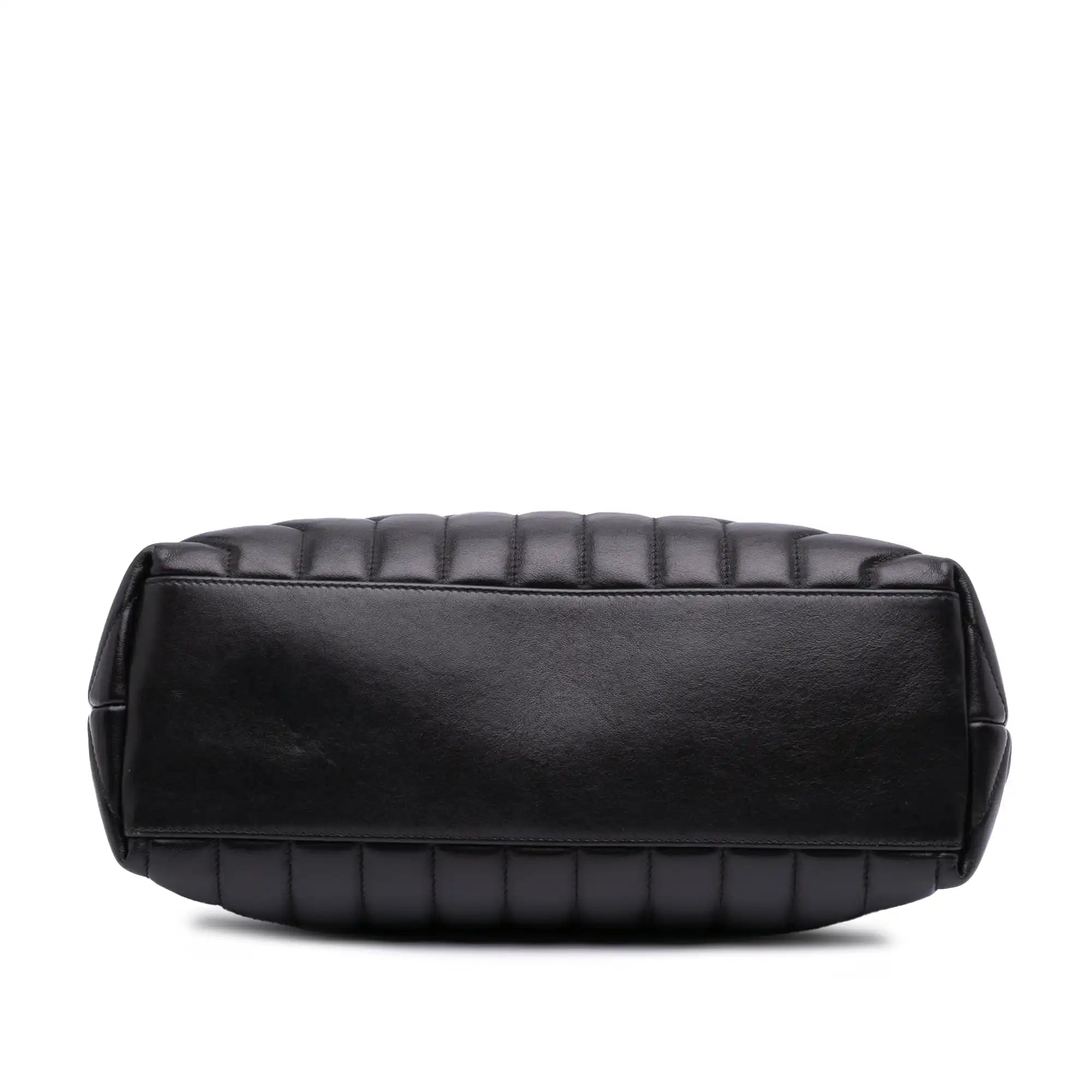 Yves Saint Laurent Loulou Medium Black Silver