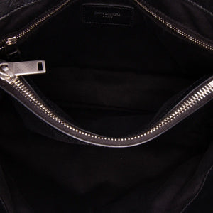 Yves Saint Laurent Loulou Medium Black Silver