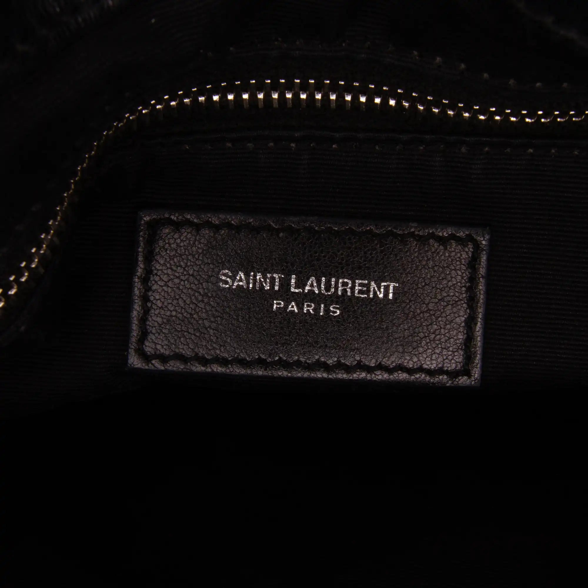 Yves Saint Laurent Loulou Medium Black Silver
