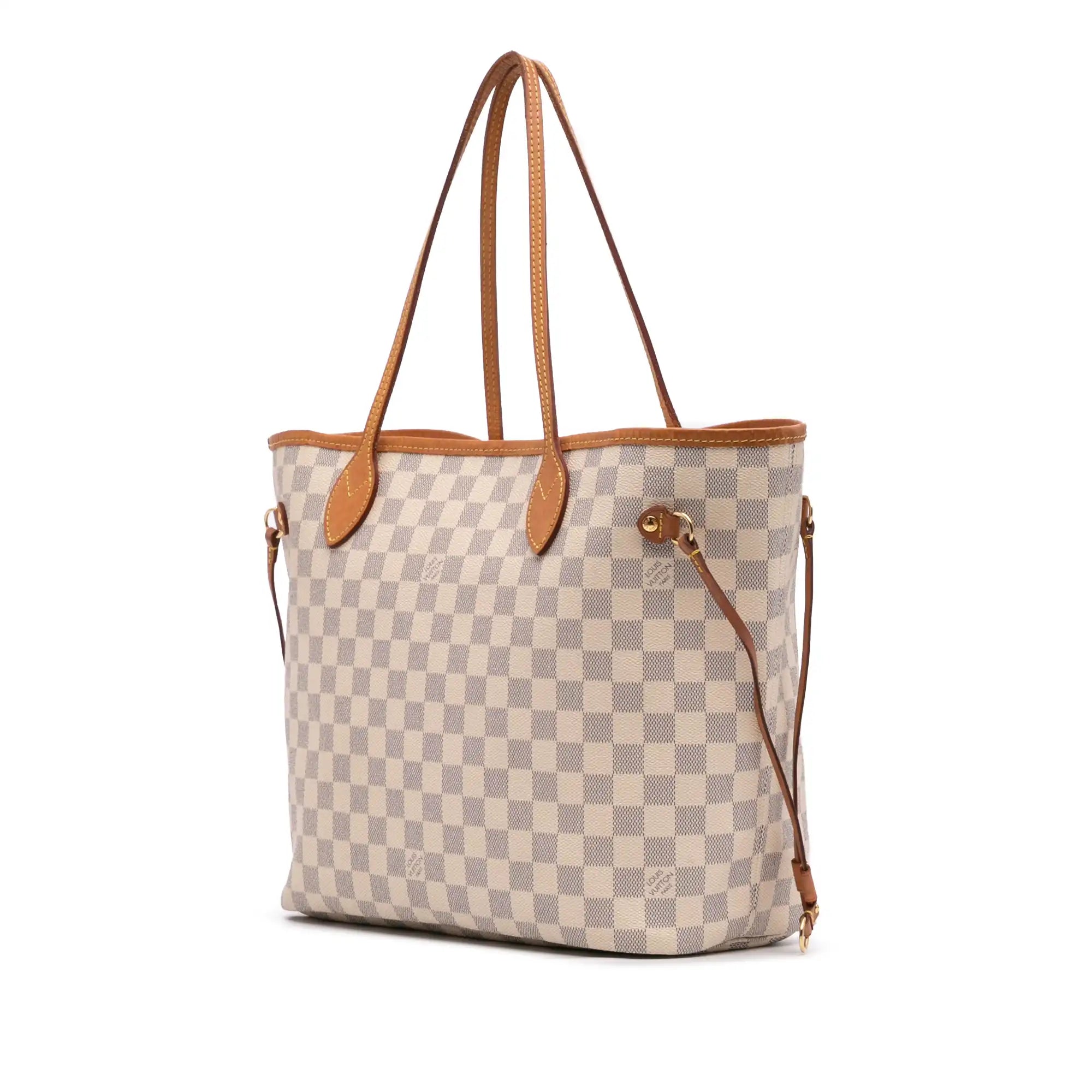 Louis Vuitton Neverfull MM Damier Azur Canvas