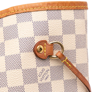 Louis Vuitton Neverfull MM Damier Azur Canvas