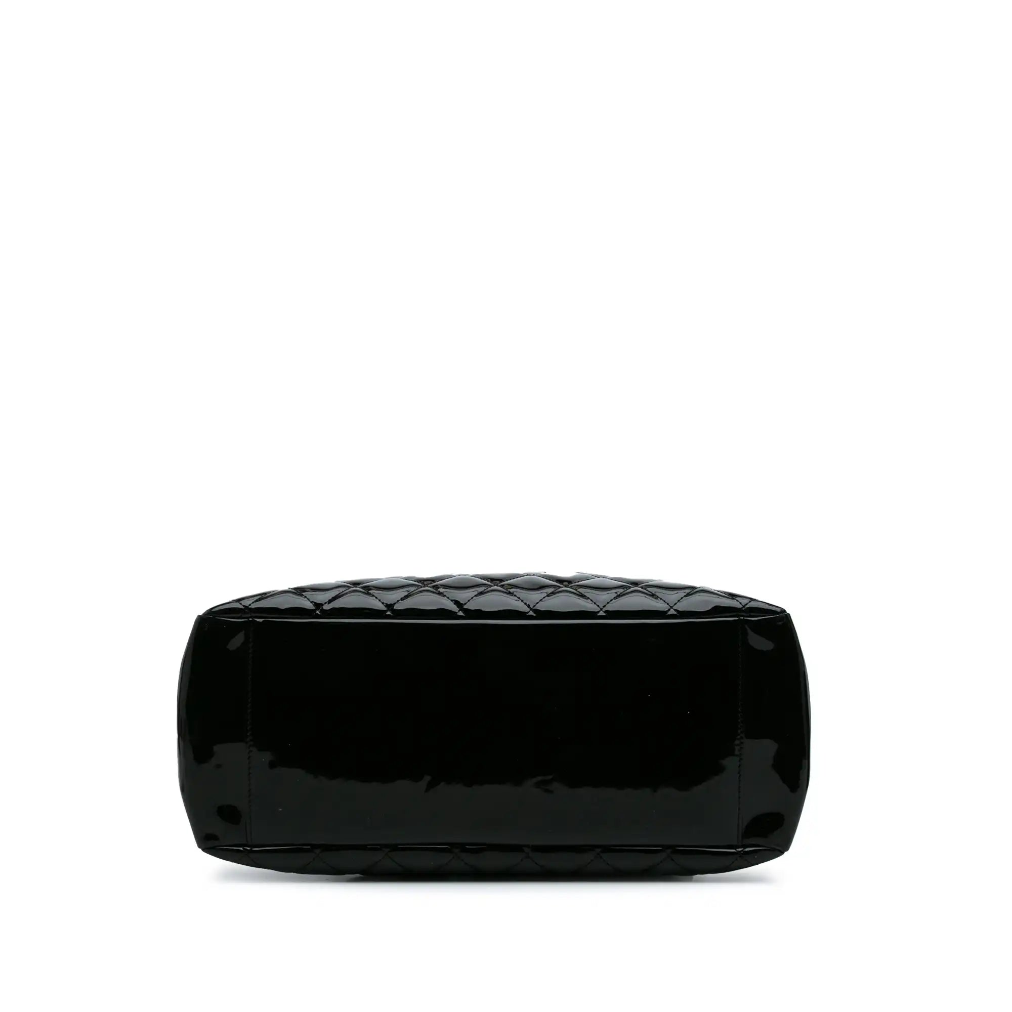 Chanel GST Black Patent Leather
