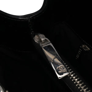 Chanel GST Black Patent Leather