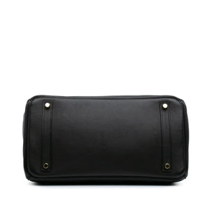 Hermès Birkin Retourne 35 Black Swift Gold