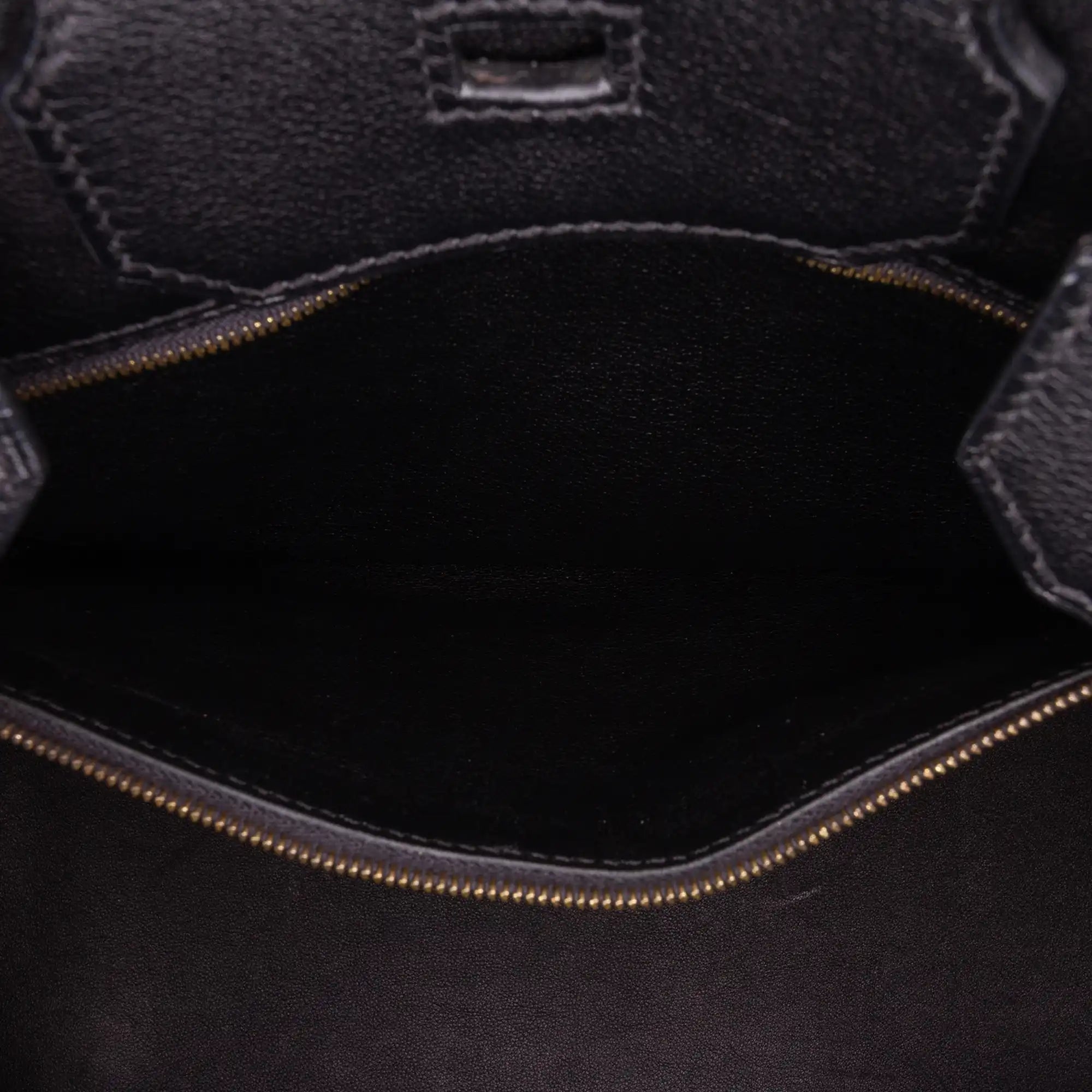 Hermès Birkin Retourne 35 Black Swift Gold