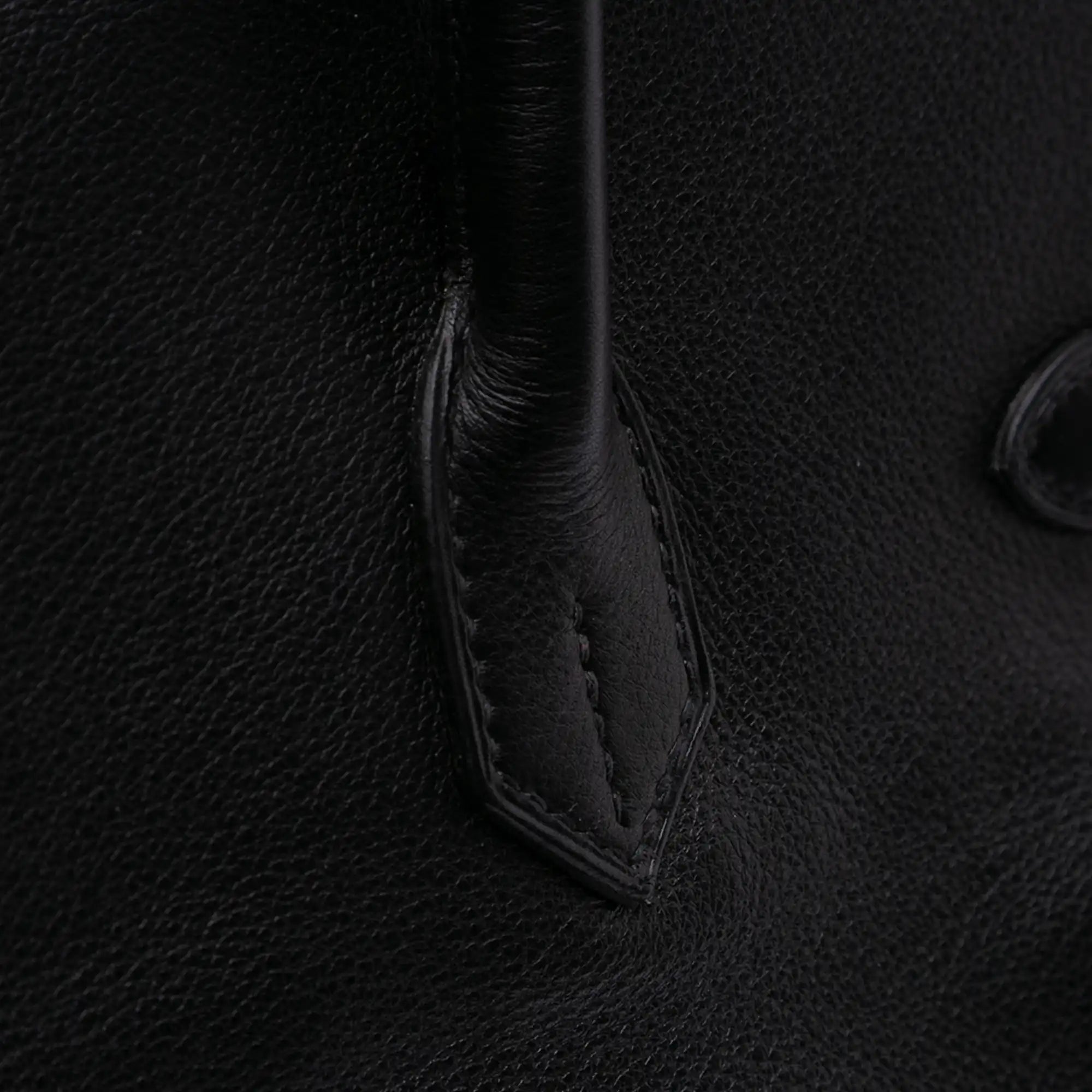 Hermès Birkin Retourne 35 Black Swift Gold