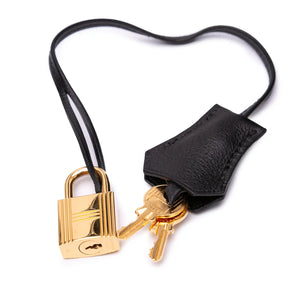 Hermès Birkin Retourne 35 Black Swift Gold