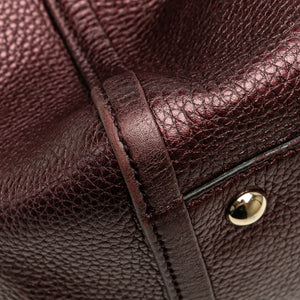 Gucci Soho Cellarius Tote Medium Wine Red Leather