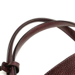 Gucci Soho Cellarius Tote Medium Wine Red Leather