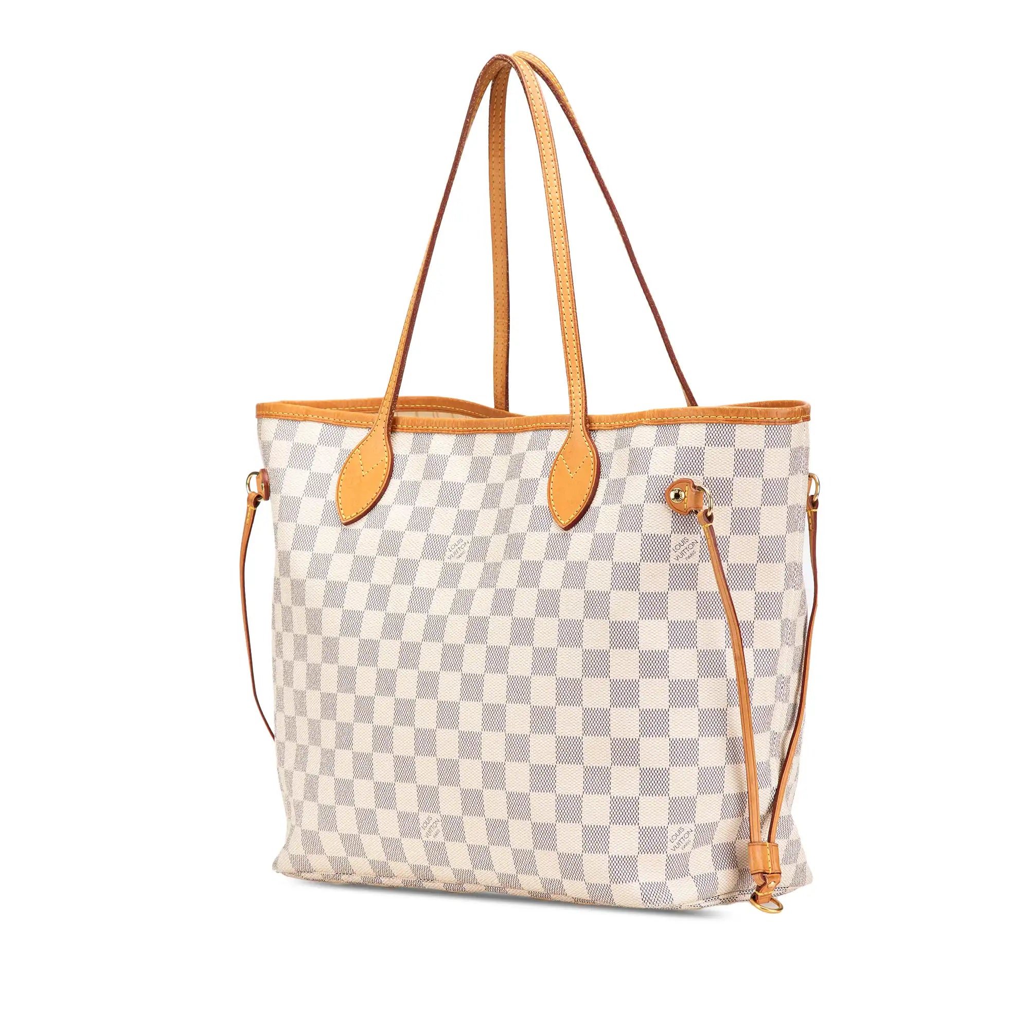 Louis Vuitton Neverfull MM Damier Azur Canvas