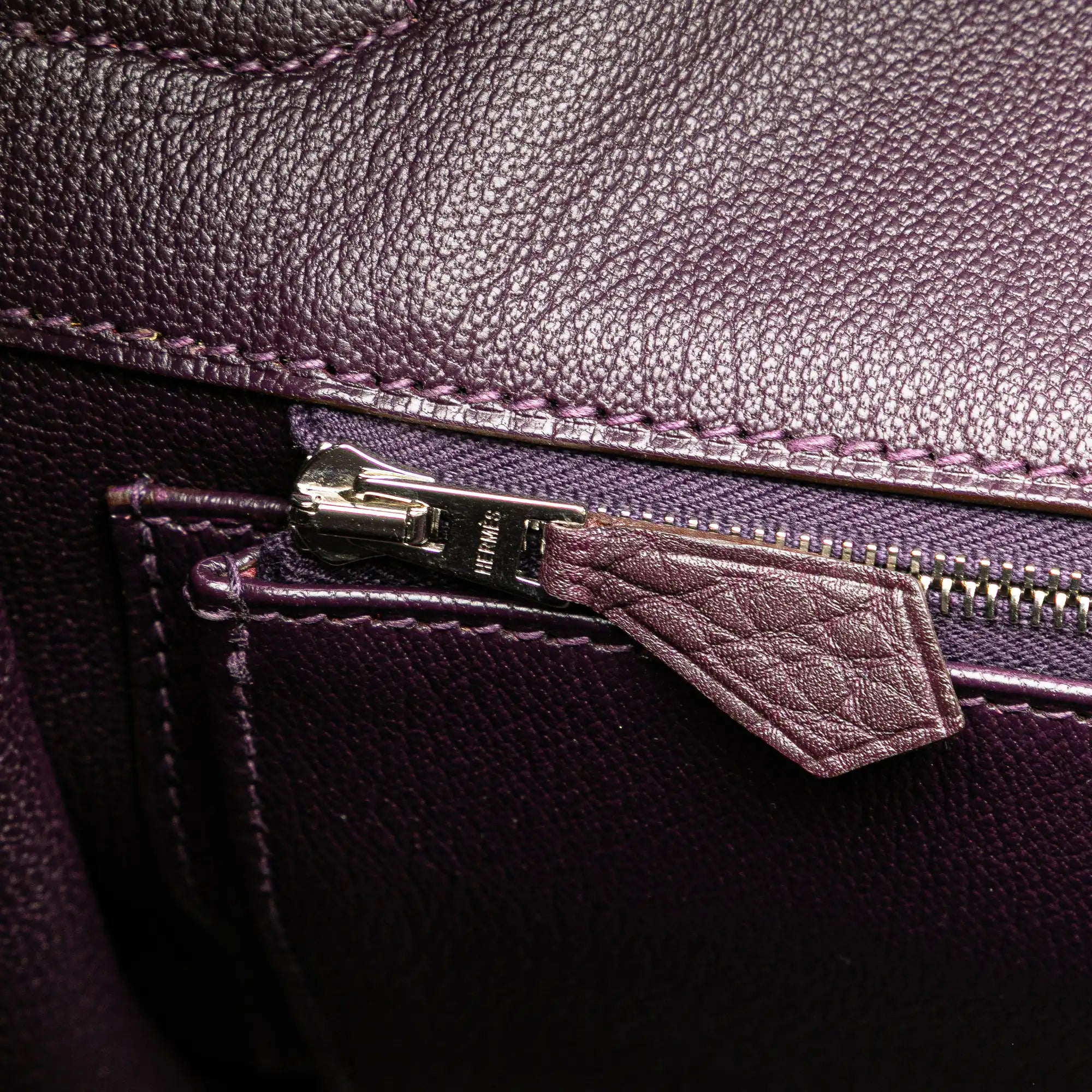 Hermès Birkin Retorune 35 Raisin Togo