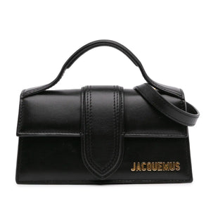 Jacquemus Le Mini Bambino Black Leather Gold
