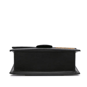 Jacquemus Le Mini Bambino Black Leather Gold
