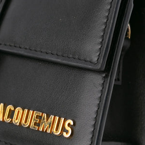 Jacquemus Le Mini Bambino Black Leather Gold