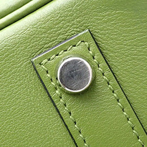 Hermès Birkin Retourne 35 Olive Green Swift Gold
