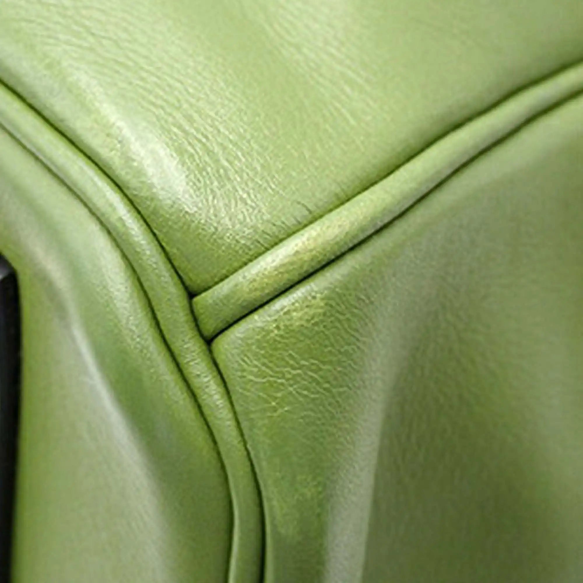 Hermès Birkin Retourne 35 Olive Green Swift Gold