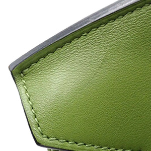 Hermès Birkin Retourne 35 Olive Green Swift Gold