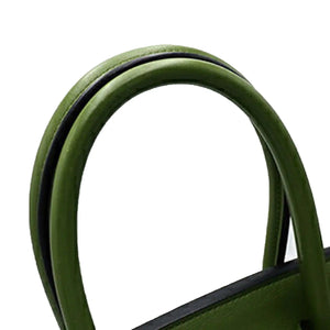 Hermès Birkin Retourne 35 Olive Green Swift Gold