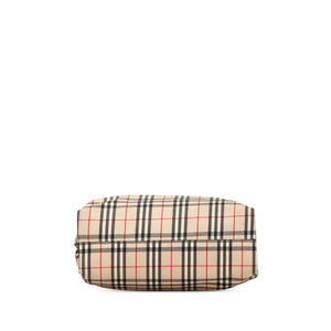 Burberry Tote Bag Brown House Check Canvas