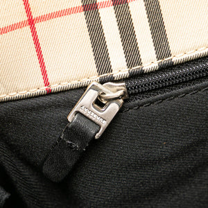 Burberry Tote Bag Brown House Check Canvas