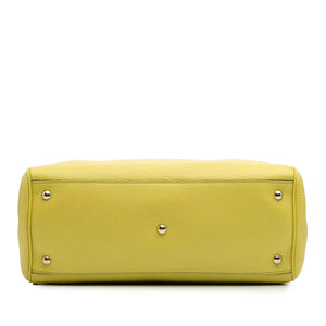 Gucci Bamboo Medium Yellow Leather
