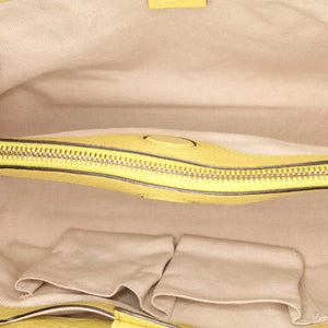 Gucci Bamboo Medium Yellow Leather