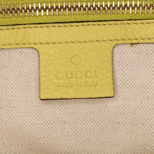 Gucci Bamboo Medium Yellow Leather
