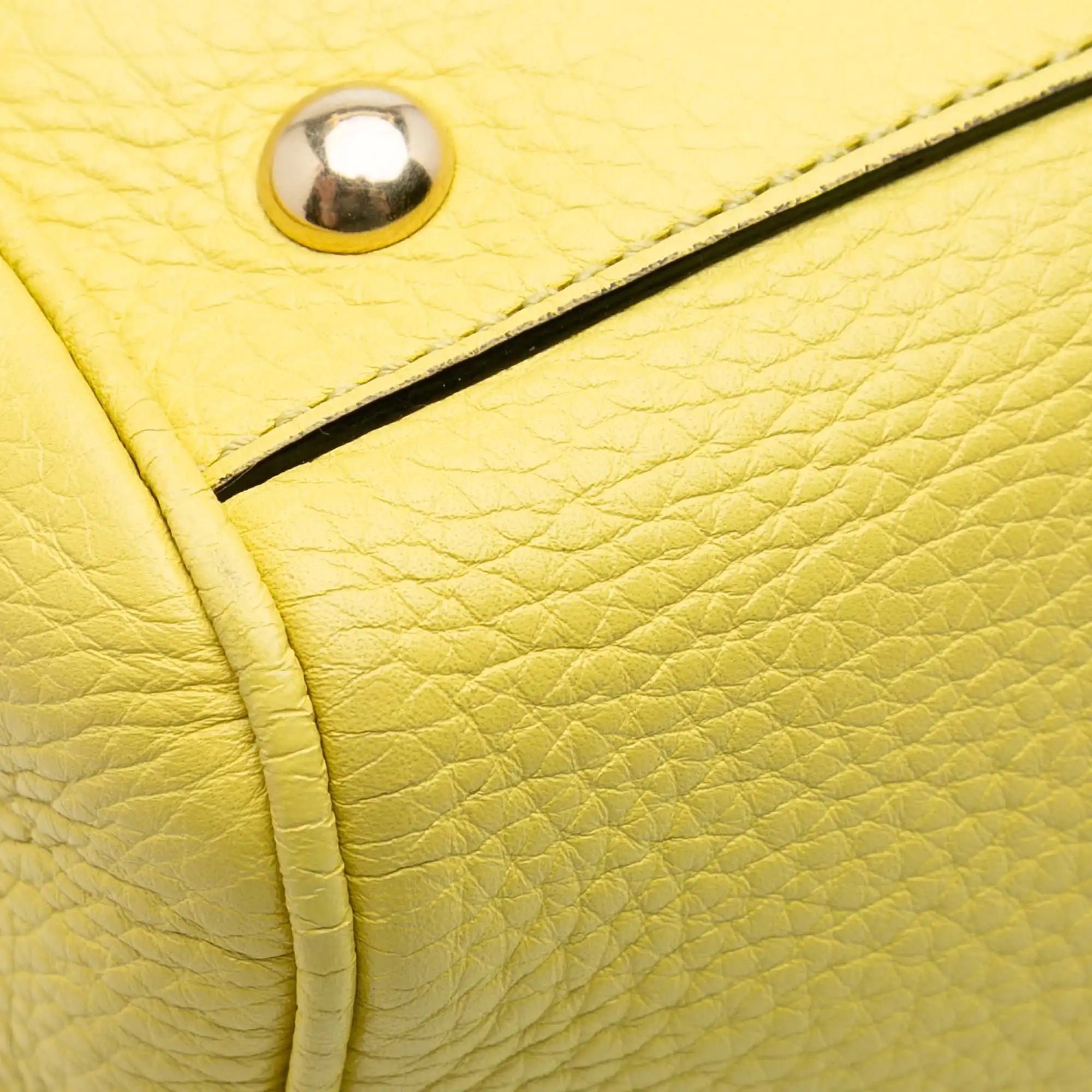 Gucci Bamboo Medium Yellow Leather