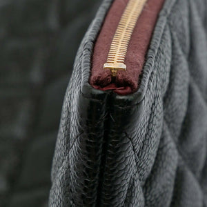 Chanel O Case Clutch Large Black