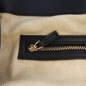 Gucci Soho Cellarius Tote Medium Black Leather