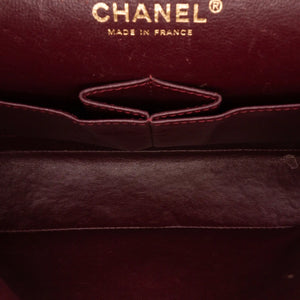 Chanel Classic Double Flap Medium Black Lambskin Gold