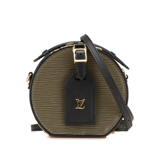Louis Vuitton Boite Chapeau Mini Olive Khaki Epi