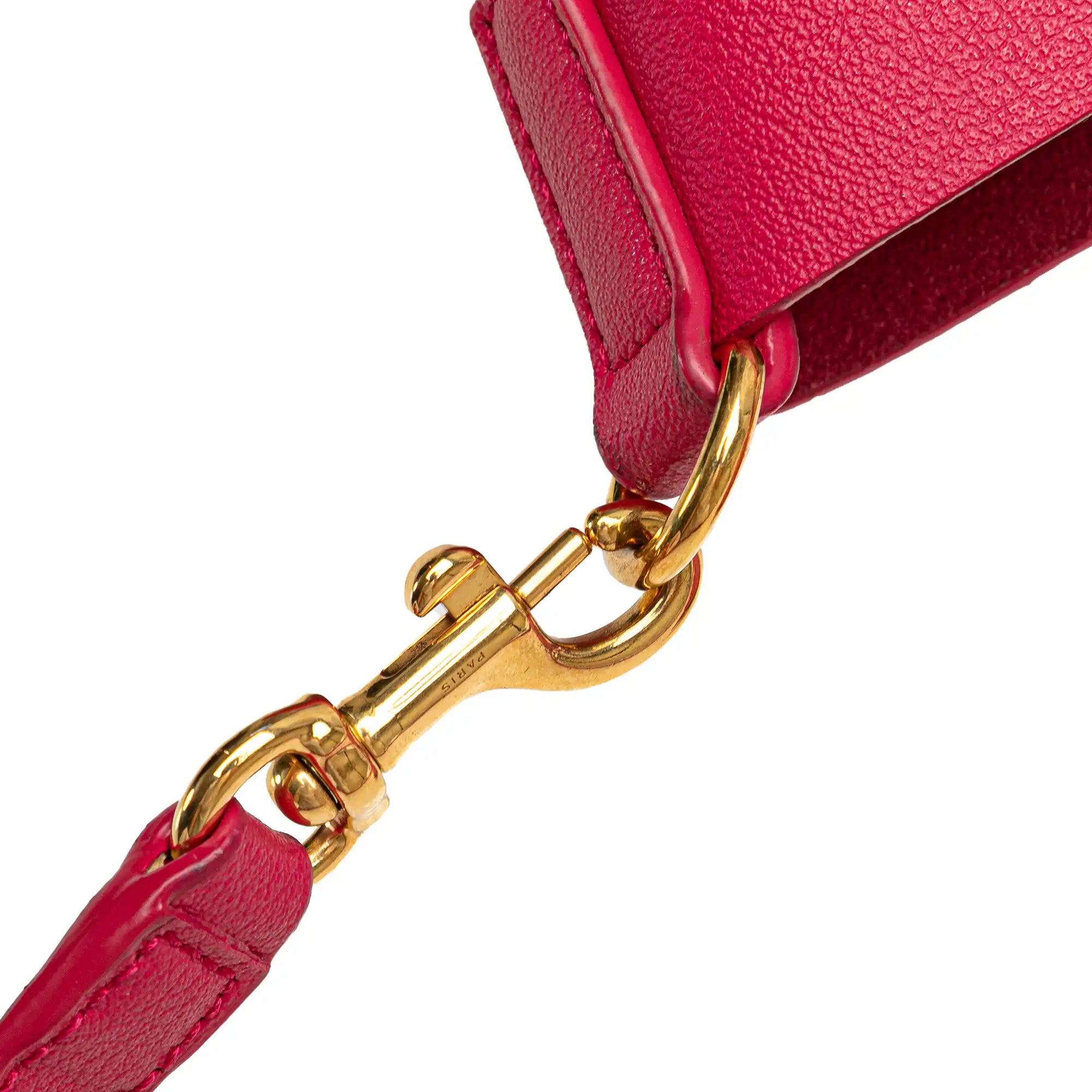Yves Saint Laurent Toy North/South Shopping Tote Pink Leather